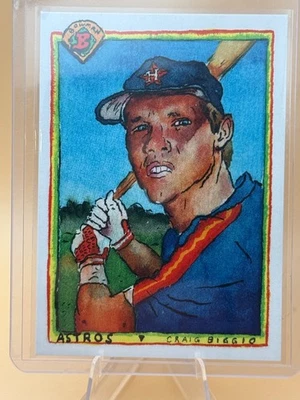 Caja de zapatos Craig Biggio 2025 Topps Treasures '90 Bowman/10 Sp Astros #B90-2 D28 Foto 1 de 2