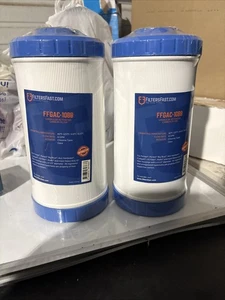 Pack Of 2 FFGAC-10BB 4.5"X10" granular activated carbonfilter by filters Fast - Picture 1 of 5