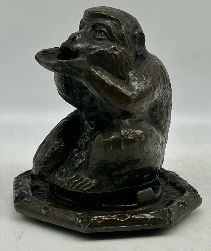 ANTIQUE VINTAGE VANTINE'S MONKEY INCENSE BURNER NO. 1207 Rare - Image 1 of 4