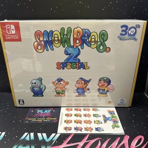 SNOW BROS 2 SPECIAL COLLECTOR EDITION NINTENDO SWITCH NUOVO REGION FREE 30TH - Imagen 1 de 8