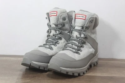 Bota de Nieve Hunter Brillo Aislada Impermeable Commando Talla 11 {MB-1692] Foto 1 de 4