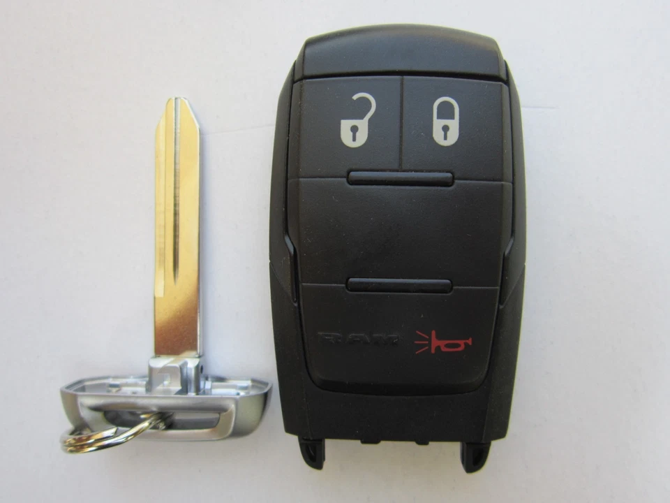 OEM 2019-2024 DODGE RAM 2500 3500 LLAVERO INTELIGENTE MANDO A DISTANCIA SIN LLAVE GQ4-76T Foto 1 de 4