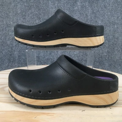 Zapatos Dansko Para Hombres 39 Kane Zueco Negro Sin Cordones Punta Cerrada Cómodos Planos 4145180200 Foto 1 de 4