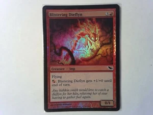 Foil Blistering Dieflyn Shadowmoor - Magic the Gathering Mtg Red - Picture 1 of 1