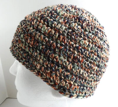 多色头骨帽豆豆帽手工钩针针织学院风美国操作系统 — 第 1/4 张图片