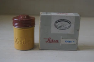 Leica Leitz Wetzlar HOOBE yellow Filter Original Box 13086H - Photo 1/6