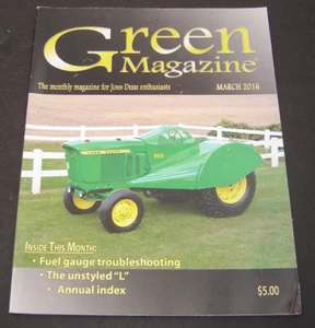 Green Magazine March 2016 - the Monthly John Deere Magazine - Imagen 1 de 1
