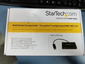 Startech.com Mst Hub - Displayport To 3x Hdmi - Multi Stream Transport Hub - Picture 1 of 3