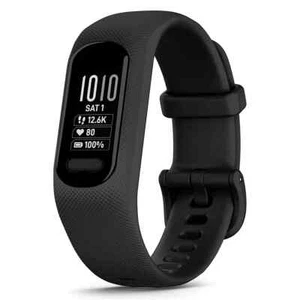 Garmin vivosmart 5 Black Long-Lasting Battery Simple Design Large Tracker - Picture 1 of 2