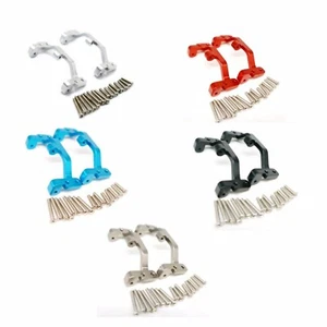 WPL1604 Aluminium Front & Rear Link Mount Bracket 2pcs for WPL C14 C24 RC Car  - Picture 1 of 11