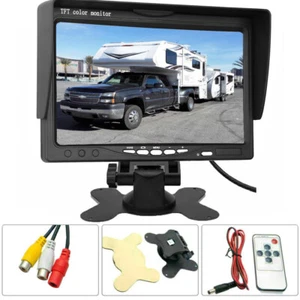 7" TFT LCD HD Color Monitor for Car Rearview Camera, Car DVD,Serveillance Camera - Picture 1 of 24
