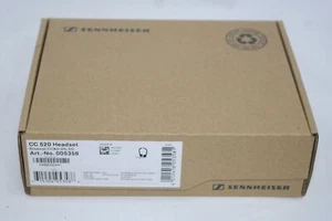 NEW SENNHEISER CC 520 IP HEADSET 005358 CALL CENTER MIC BOOM HEARPHONES CC520 - Picture 1 of 6