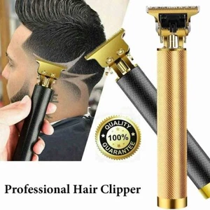 Professional Trimmer Hair Clippers Cutting Beard Cordless Barber Shaving Machine - Picture 1 of 12