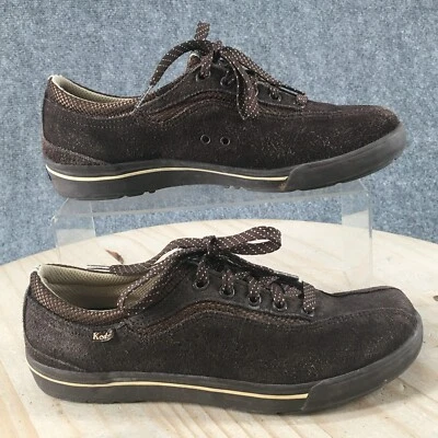 Keds Shoes Womens 7.5 Walking Sneakers Brown Suede Round Toe Low Top WH-27840M - Image 1 of 4
