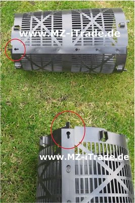 Original Ersatzteil B-Ware Aalreuse Reusen Reuse APOLLO I + II Körper Typ 2 NEU. - Bild 1 von 3