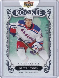 2018-19 UD Artifacts RED200 Brett Howden Rookie - Picture 1 of 2