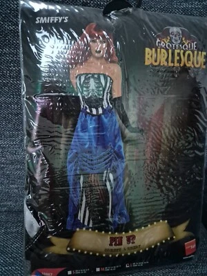 Grotesco Burlesco Pin Up Bailarina Halloween Vestido Elegante Disfraz Grande Foto 1 de 4