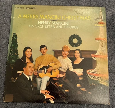 Henry Mancini – A Merry Mancini Christmas - LP Record W/ CD Copy Transfer Foto 1 de 2