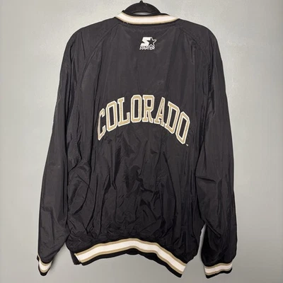 Vintage 90’s Colorado University Buffaloes CU Starter Pullover Jacket Medium - Image 1 of 4