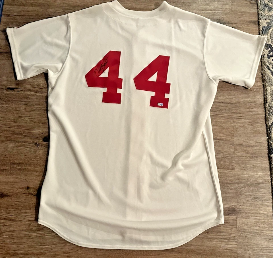 Camiseta usada jogo Throwback (1918) DREW SUTTON Boston Red Sox autografada/assinada - Imagem 1 de 4