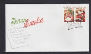 AUSTRALIA - 2010 NAVIDAD Dear Santa Design Set de 2 en FDC - Imagen 1 de 1