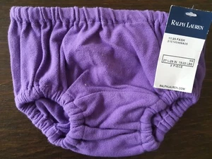 ralph lauren baby girl bloomers purple new with tags size 9 months - Picture 1 of 3