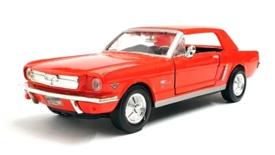Motormax 1/24 Scale Diecast 12922L - 1964 Ford Mustang - Red - Photo 1/4