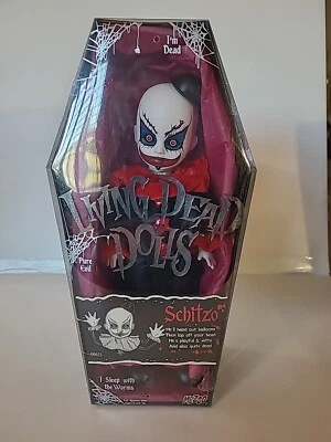 Living Dead Dolls Schitzo Series 3 LDD Mezco Toyz 99923 New Sealed Clown - Image 1 of 4