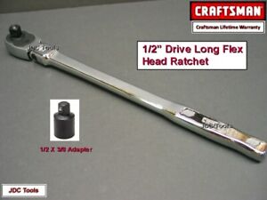 CRAFTSMAN 1/2 Drive Socket Ratchet Wrench Long 72T CMMT99430