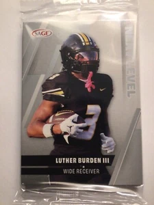 (1) 2025 SAGE Low Series Football Blaster Box Factory Sealed 12 Cards Per Pack - Picture 1 of 2