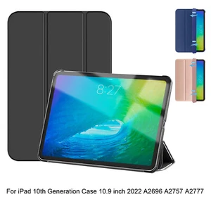 Funda delgada para tableta para iPad 10.9 pulgadas 2022 A2696 A2757 A2777 - Imagen 1 de 27