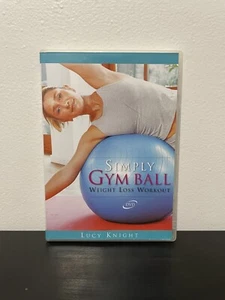 Simply Gym Ball Weight Loss Workout DVD Lucy Knight Exercise Fitness 2005  - Picture 1 of 4