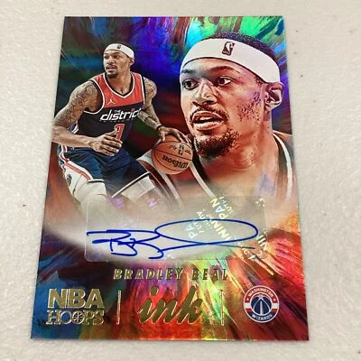 2022-23 Panini NBA Hoops Bradley Beal Auto - Washington Wizards - Image 1 of 2