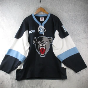 VTG University of Maine Black Bears Hockey Jersey sz 52 Zephyr NCAA Fight Strap - Picture 1 of 13