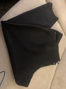 Eileen Fisher Black Stretch Organic Cotton Skinny Pants– Size 24W - Picture 1 of 6