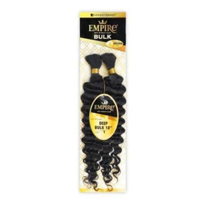 Sensationnel Empire Human Hair Braids - DEEP BULK 18"/22" - Picture 1 of 3