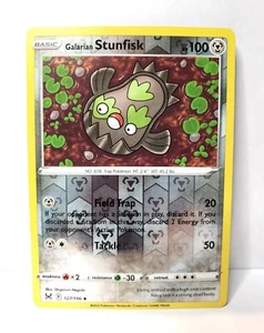 Pokémon TCG - Galarian Stunfisk - Reverse Holo - 127/196 - Lost Origin - NM/MINT - Picture 1 of 1