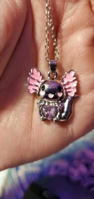 Adorable Collar Colgante Ajolotl Foto 1 de 2