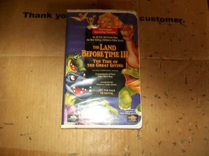 The Land Before Time III The Time Of The Great Giving VHS Tape Clam Shell Case - Picture 1 of 3