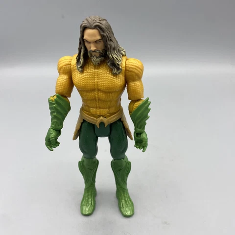 DC Comics Justice League Aquaman 6" Action Figure Royal Armor Mattel Cover