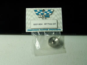 Robinson Racing 48 Pitch Machined 34T Pinion 3mm Bore RRP 1034 HPI Traxxas Losi - Picture 1 of 2
