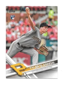 2017 Topps Series 1 TYLER GLASNOW RC Base Rookie - PIRATES - #349 - Picture 1 of 1