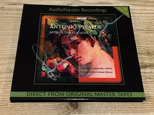 Signed GIULIANO CARMIGNOLA Vivaldi Le Quattro Stagioni AUDIO NAUTES 24K GOLD CD - Bild 1 von 3