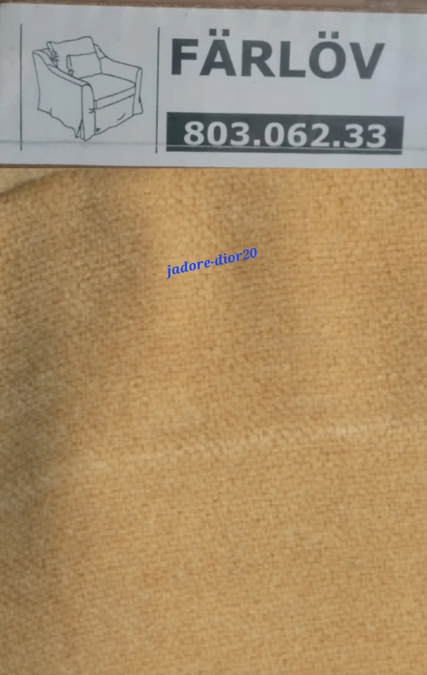⚜️Färlöv IKEA Bezug für Sessel Djuparp gelb beige 803.062.33 Ersatzbezug NEU OVP - Bild 1 von 1