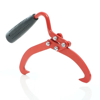 XPOtool Holzzange Handpackzange bis 75kg Verladehilfe Holzgreifer Packzange