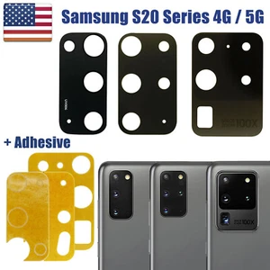 Rear Back Camera Glass Lens Cover For Samsung Galaxy S20 / S20+ / S20 Ultra 5G - Zdjęcie 1 z 7