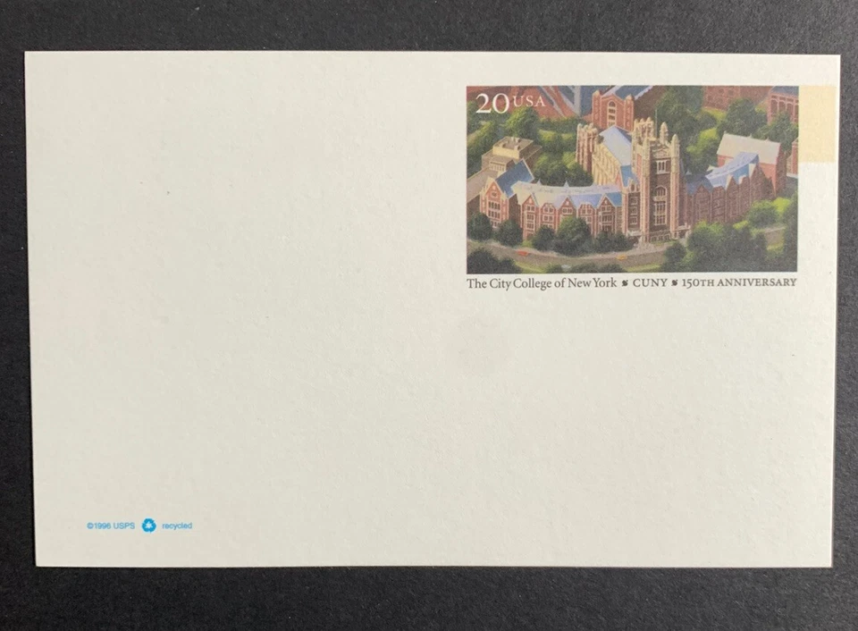 U.S. Stamps SC #UX280 New York City College 20¢ Postal Cards (6X) - Image 1 of 1