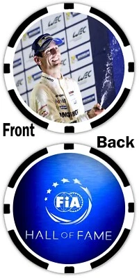MARK WEBBER - FIA HALL OF FAME - POKER CHIP - FORMULA 1 , F1 , BOXCARS - Image 1 of 2