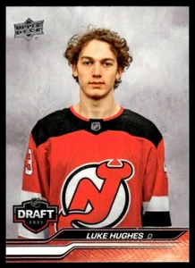 2023-24 Upper Deck Extended Series Draft Luke Hughes Rookie New Jersey Devils - Picture 1 of 2