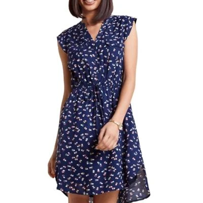 New No Tag ModCloth Sunny Girl  A Way With Woods Hearts Dress Medium - Image 1 of 4